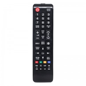 Popular y vendedor caliente 44 teclas reproductor de dvd control remoto IR \\/ 2.4Ghz samsung TV control remoto para lcd led TV control remoto
